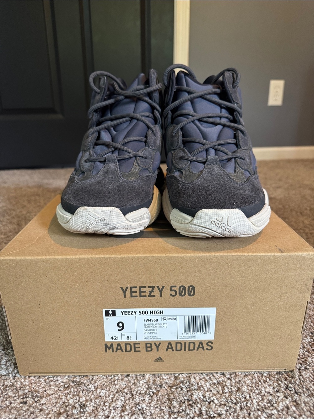 adidas Yeezy 500 High - slate